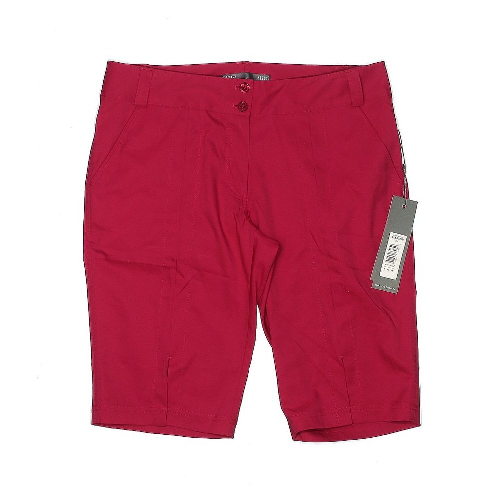 Lija Shorts Rio Pink golf  Bermuda short Classic Golf Shorts  sz 10 NEW